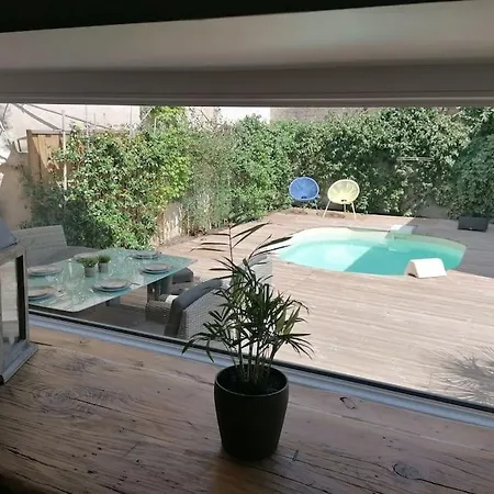 Du Cote De Chez Pam - Terrasse - Piscine - Parking Privee Tatil Evi